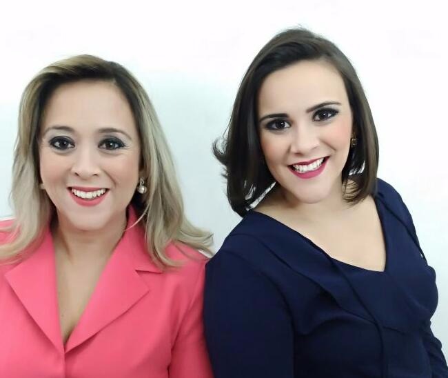 As jornalistas Lia Nogueira e Miriam Névola produzem diariamente reportagens de Dourados e região